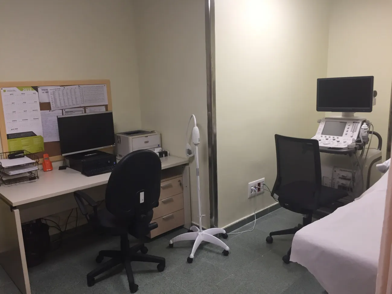 L'Hospital de Calella incorpora una nova sala d'ecografies per reduir les llistes d'espera