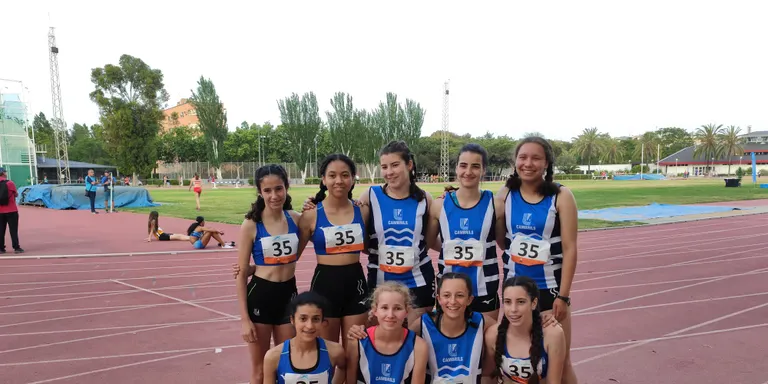 L’equip femení Sub-16 del Club Atletisme Cambrils es confirma com un dels millors de Catalunya