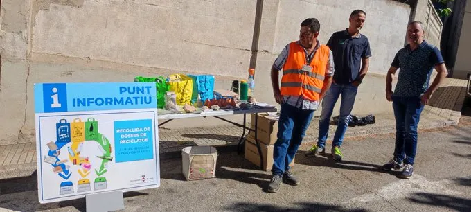Èxit de la campanya informativa sobre la recollida selectiva de residus