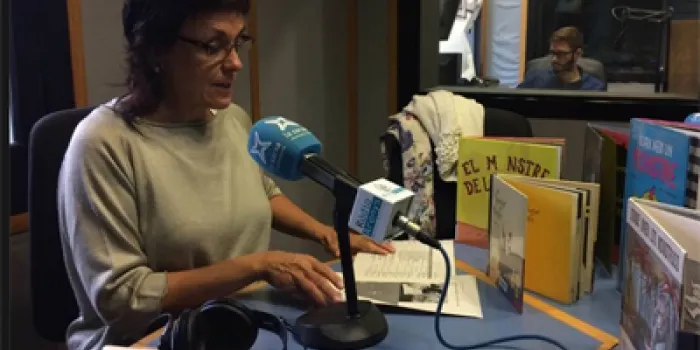 Muntsa Abad diu que la seva nova etapa com a directora de la biblioteca és 'un repte'