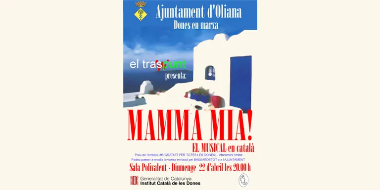 Activitats per a dones a Oliana, en els dies previs a Sant Jordi