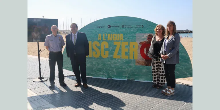 Interior posa en marxa la campanya ‘A l’aigua, risc zero’ per evitar ofegaments
