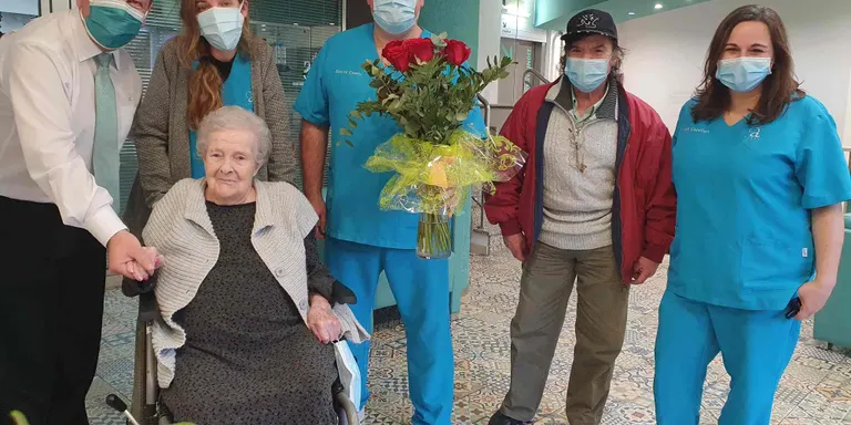 Lola Balanza Vallès, 102 anys plens de vivències, lluita, bon humor i optimisme