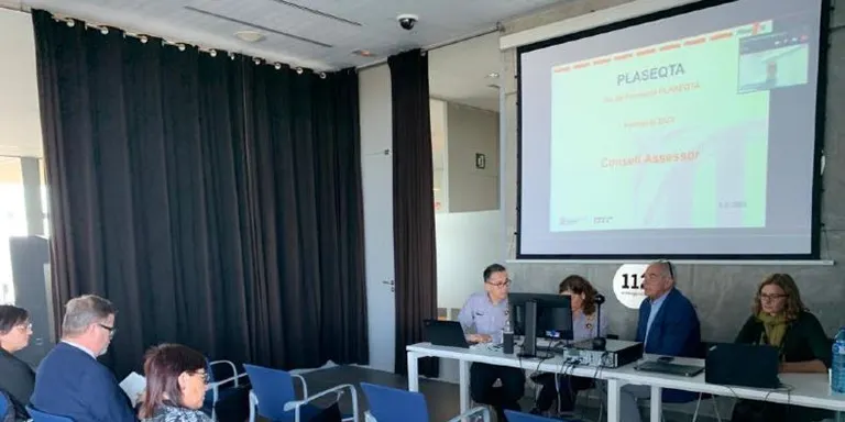 El comitè tècnic i el consell assessor del Plaseqta participen en una sessió de formació sobre simulacre del 30 de novembre al Polígon de Constantí