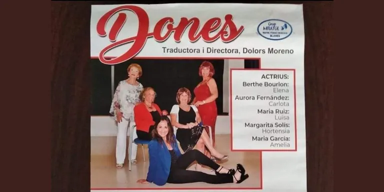 Una comèdia valenta i divertida aquest diumenge al Centre Cultural amb l'obra de teatre 'Dones'