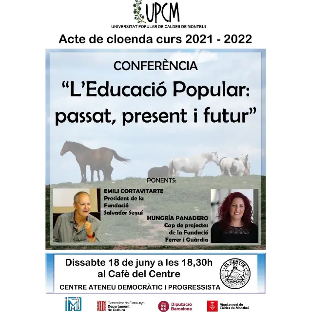 El grup impulsor de la Universitat Popular de Caldes plega, després de 5 anys