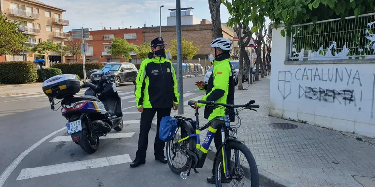 La Guàrdia Municipal interposa 400 avisos i un centenar de multes en aquests primers mesos