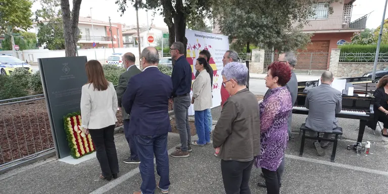 Barberà recorda la figura de Companys a través de la música i la poesia