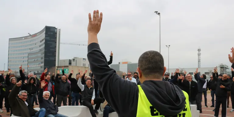 Els taxistes descarten fer vaga durant el Mobile World Congress 2023