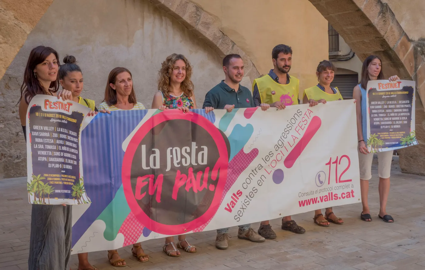 El Festiuet 2018 preparat davant les agressions sexistes