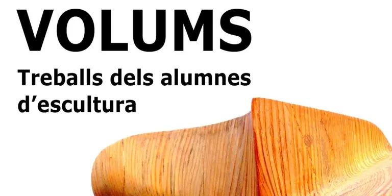 Els alumnes del taller d’escultura d’edRa inauguren la mostra “Volums”