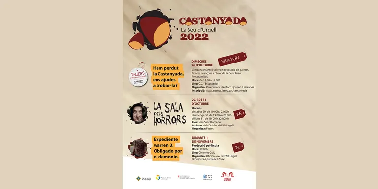 Activitats intergeneracionals a la Seu d'Urgell per celebrar la Castanyada