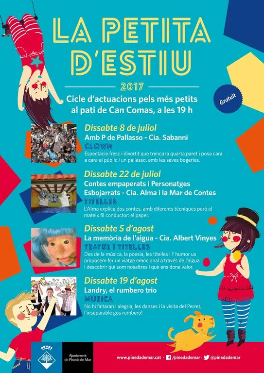 La Petita d'Estiu; la nova proposta pels més petits a Pineda