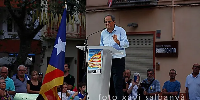 Quim Torra destaca el paper de la primera consulta d'Arenys de Munt per haver trencat amb la por
