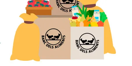 Els Bancs d'Aliments reben 1,3 milions de quilos de menjar fresc a través dels ajuts als productors agraris