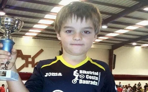 El pilot Marc Piquer, campió de la Copa Catalana de Trial UCI en categoria benjamí