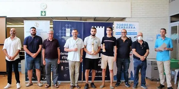 Albert Castillo guanya el 22è Open Internacional d’Escacs de Torredembarra
