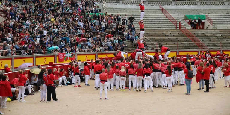 El 2de7 i el 3de8, millors castells de la Joves de Valls a Navarra