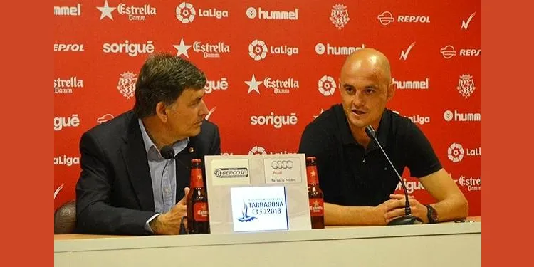Nano Rivas es presenta com a nou tècnic del Nàstic, convençut d’aconseguir la salvació a Segona