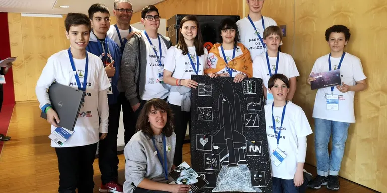 Els Marrecs de Vilassar, Primer Premi al Projecte Científic de la First Lego League