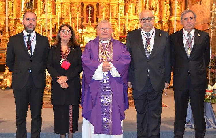 El Consejo de Hermandades y el pregonero de la Trinidad, en ‘Semana Santa en la Campiña’
