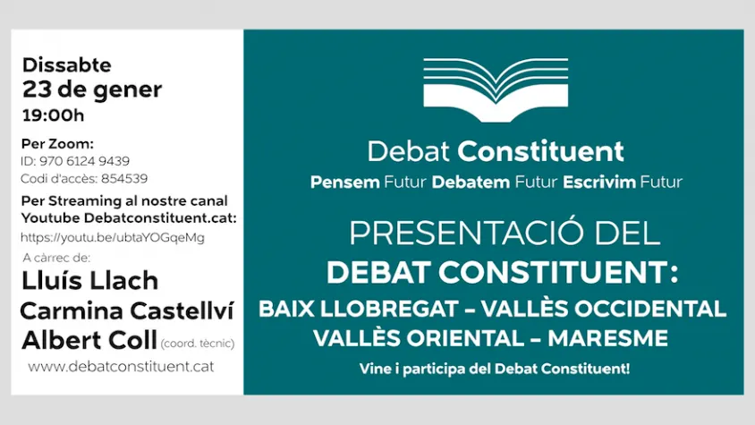 El «Debat Constituent» presenta el seu projecte al Vallès Oriental