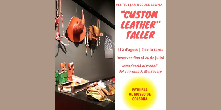 Demà es tanquen les inscripcions per a un taller de cuir al Museu