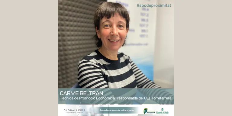 #socdeproximitat amb Carme Beltran, tècnica de promoció econòmica i responsable CEI Torrefarrera