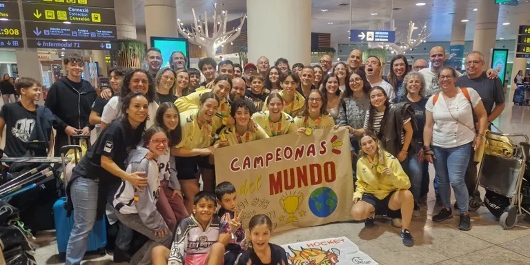 Campiones del món d’hoquei línia