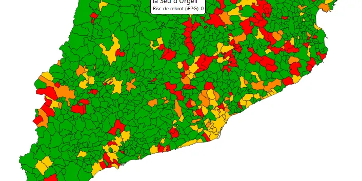 La incidència de la COVID-19, pràcticament a zero a la Seu i a l'Alt Urgell