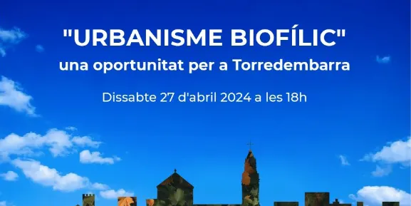 L'urbanisme biofílic a debat amb el Centre d'Estudis Sinibald de Mas
