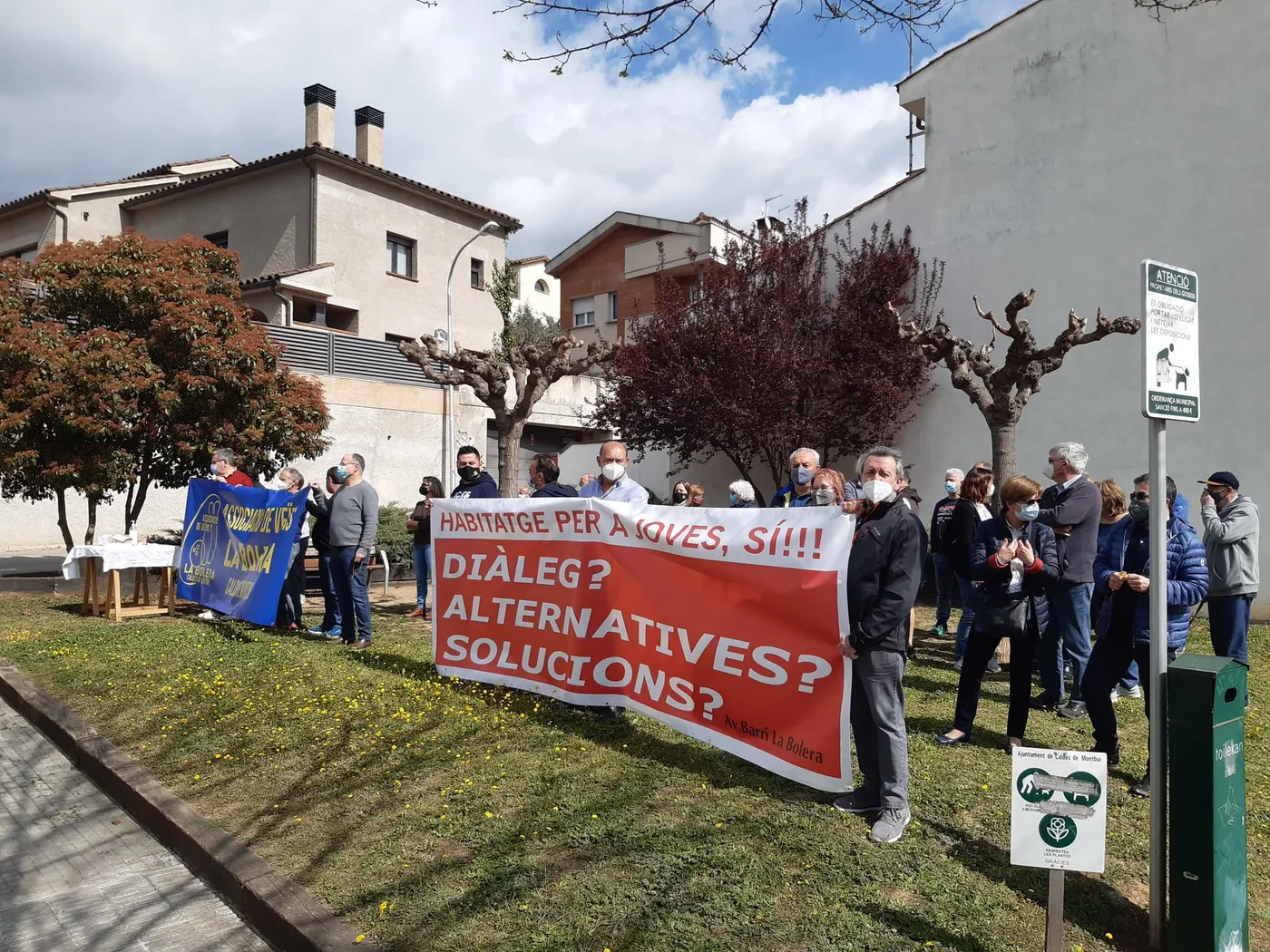 Els veïns de La Bolera mantenen la seva oposició al projecte d’habitatges a l’Avinguda Fontcuberta