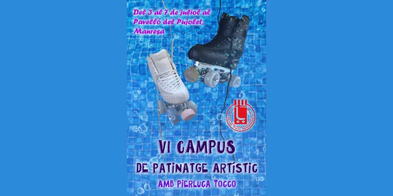 Xavi Orrit i Noemí Isla encapçalen aquest estiu un campus de patinatge a Manresa