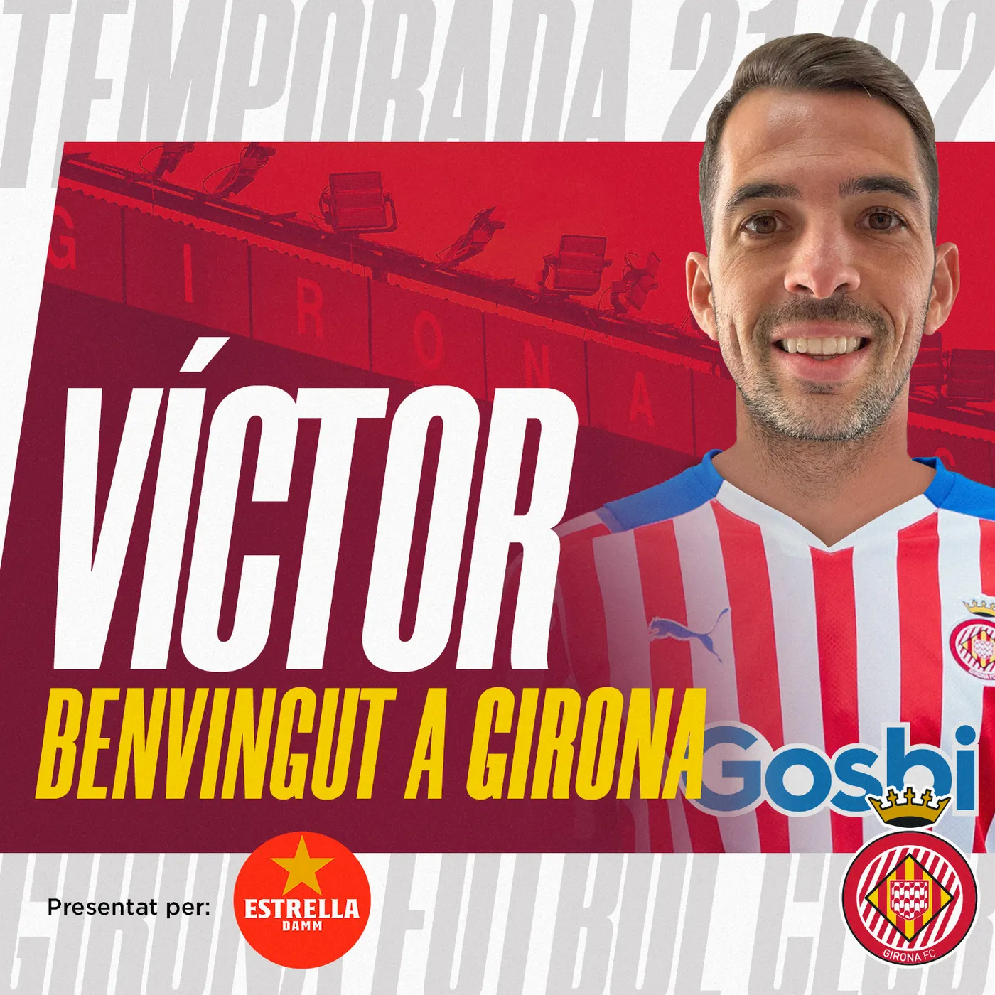 OFICIAL: El Girona FC fitxa Víctor Sánchez