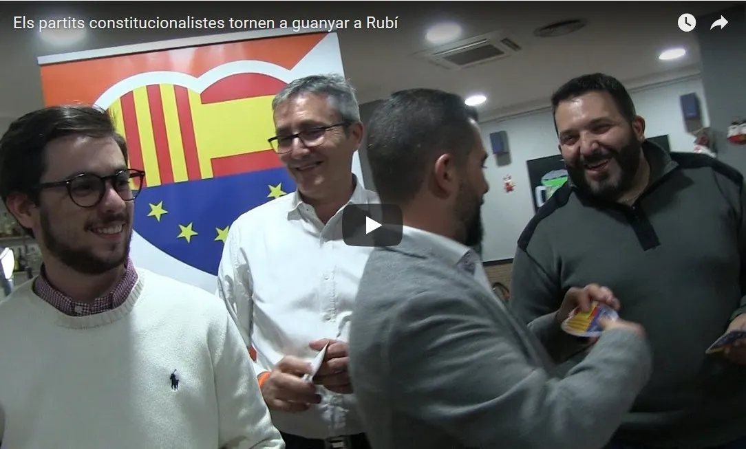 Els partits constitucionalistes tornen a guanyar a Rubí