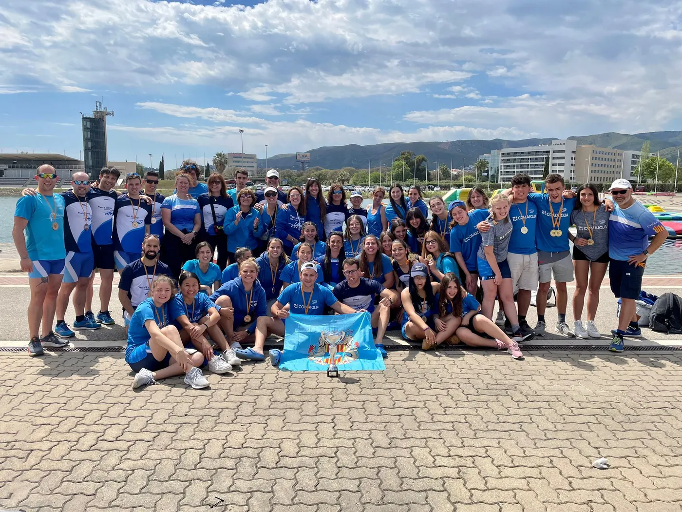 El Vent d’Estrop es proclama campió de Catalunya de llaüt al Canal Olímpic de Castelldefels