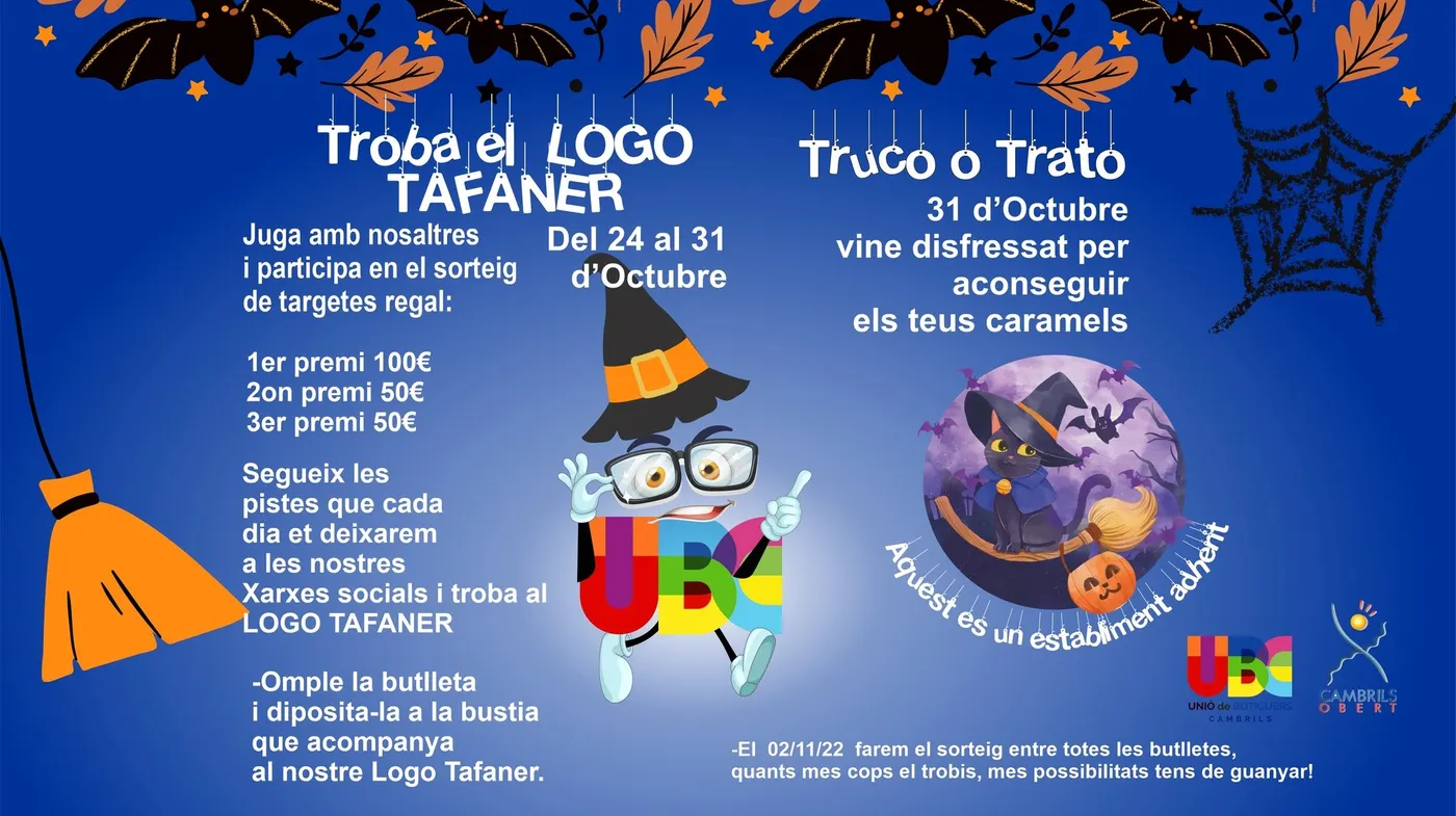 La Unió de Botiguers crea el ‘Logo Tafaner’, una nova campanya de dinamització comercial