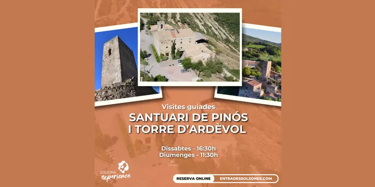 Solsona Experience estrena una visita guiada conjunta al Santuari de Pinós i a la Torre d'Ardèvol
