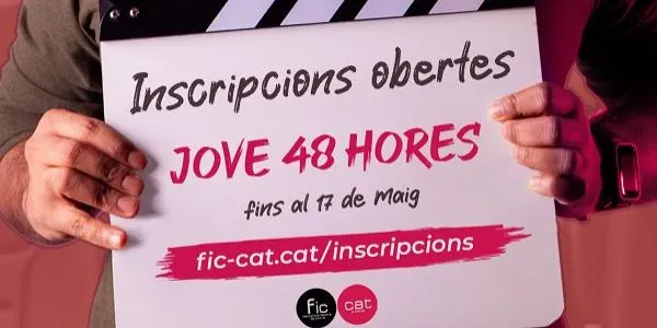 El FIC-CAT obre el període d'inscripcions per participar en la categoria 'JOVE 48 HORES'