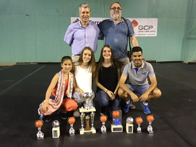 Premiats del Sedis Bàsquet en la Festa del Bàsquet Lleidatà 2015
