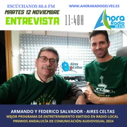 #45 - El programa Aires Celtas, premio al mejor programa de entretenimiento de Andalucía - episode art