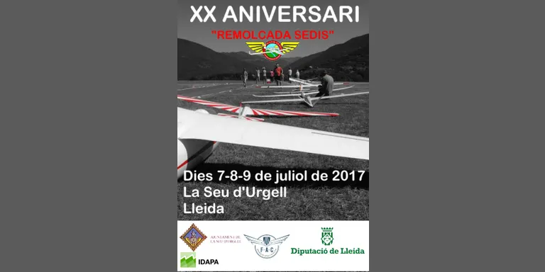 La Remolcada del Sedis Aeromodelisme celebra el 20è aniversari