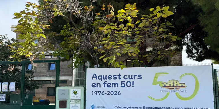 L’Escola Pérez Sala celebra 50 anys aquest dissabte