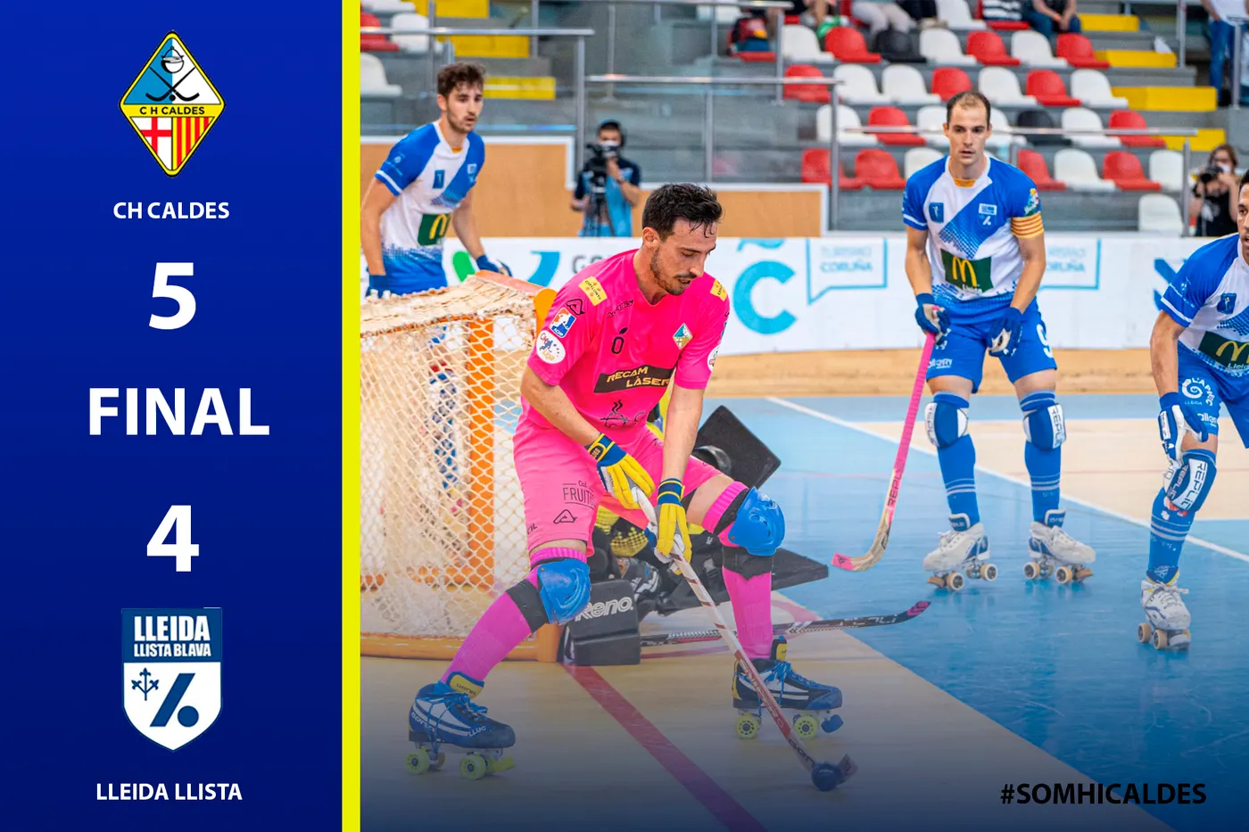 El Recam Làser Caldes passa a semifinals de la Copa del Rei després de capgirar un 0-3 en contra davant el Lleida Llista