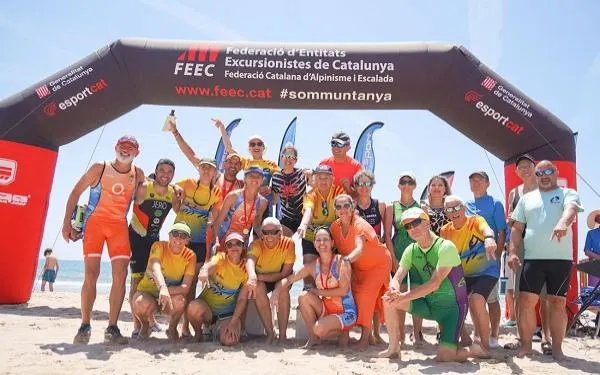 Els esportistes del Baix Gaià tornen a brillar en la segona prova de la Copa de Catalunya de Marxa Aquàtica