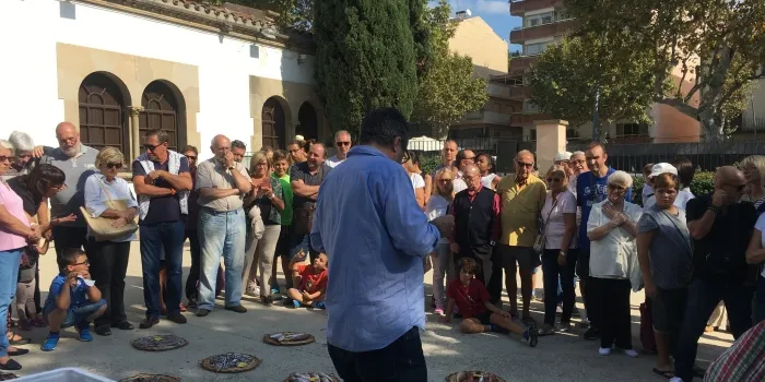 34 quilos de peix s'han venut aquest matí a la subhasta que s'ha fet al patí del Calisay