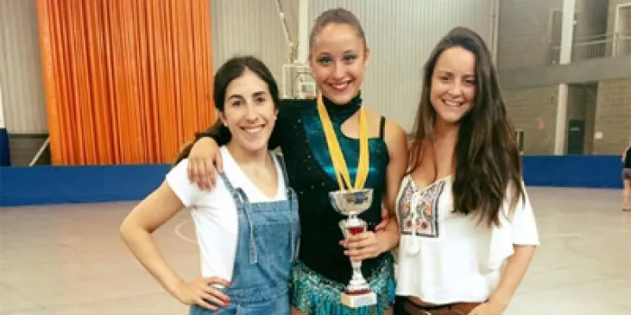 Ivette Maresma, segona en el Campionat Provincial de Barcelona de Patinatge en categoria Cadet B