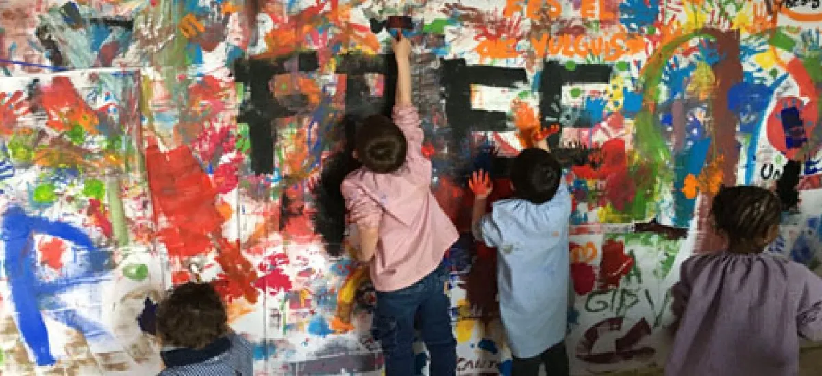 L'escola El Vinyet exposa virtualment la seva interpretació del concepte de ficció a través del programa Art i Escola