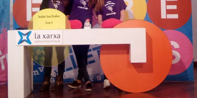 L'Institut Joan Brudieu de la Seu, a la gran final del concurs Pica Lletres