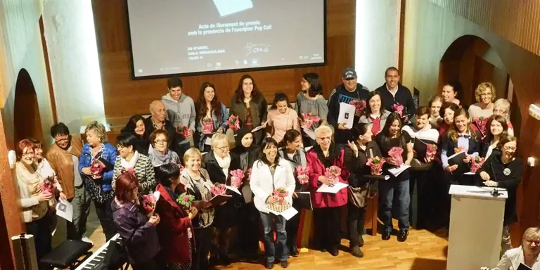 Lliurats els premis dels IX Jocs Florals del Centre de Formació d'Adults de la Seu